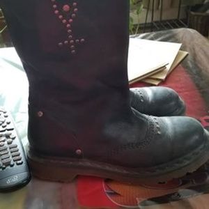 Dr. Marten's motorcycle boot